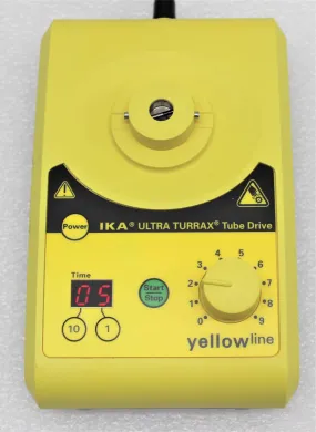 IKA Ultra Turrax Tube Drive Yellow Line UT TD Homogenizer System 300-6000rpm