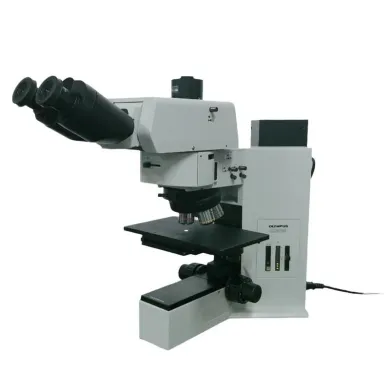 Olympus BX60M Metallurgical Microscope with BF/DF Illumination and Tilting Binocular Head