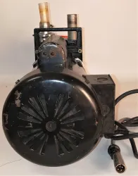 Alcatel M2012A Dual Stage Rotary Vane Vacuum Pump (11 CFM), 3 of 5