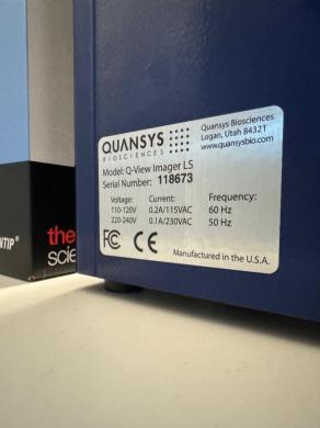 Quansys Biosciences Q-View Imager LS Multiplex ELISA Imaging System-cover