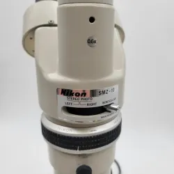 Nikon SMZ-10 Stereo Microscope with Photo Port and Transmitted Light Stand, 5 of 6