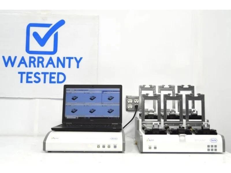 Agilent Roche ACEA xCELLigence RTCA MP Real-Time Cell Analyzer with 6x96 Well Multi-Plate Station