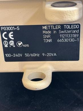 Mettler Toledo PG3001-S Precision Laboratory Balance with Stainless Steel Pan-cover