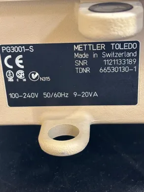 Mettler Toledo PG3001-S Precision Laboratory Balance with Stainless Steel Pan