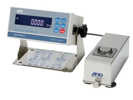 A&D AD-4212B-23 Micro Weighing Module Balance, 21 g Capacity, 0.001 mg Readability