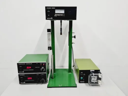 Biolab Fermenter 3 501U with Stirrer Speed, pH Meter, and Temperature Controller