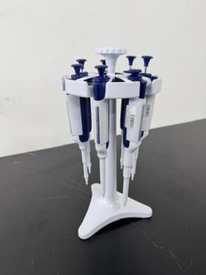 Rainin Pipet-Lite XLS Single Channel Micropipettes with Stand, Set of 7-cover