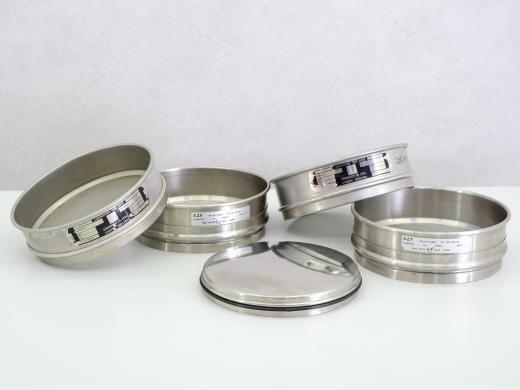 Divers Analysis Sieves from AZF and Endecotts for Particle Size Testing-cover