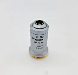 Leica Hi Plan 40X Phase Contrast Microscope Objective 506240, 2 of 2