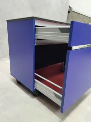 S+B UK Mobile 2 Drawer Laboratory Cabinet, 2 of 4