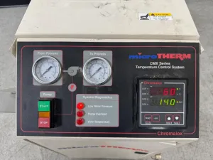 Microtherm CMX Series Laboratory Temperature Control System with Digital Display and Pressure Gauges, 3 of 4