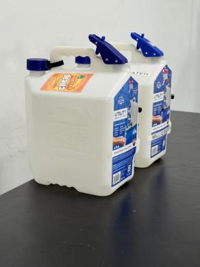 Surecan Utility Containers 5L – Durable Liquid Storage and Dispensing Canisters (Qty 2)-cover