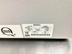 Boekel Scientific UV Crosslinker AH with Adjustable Height and Five 368 nm Longwave Lamps, 11 of 11