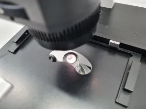 Hund Wetzlar Wilovert Inverted Microscope with Objectives, 12 of 43
