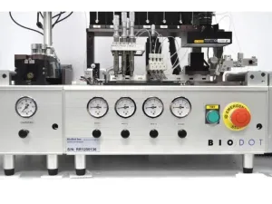 BioDot RR120 Modular Web Handling System with BioJet/AirJet Dispensing & Inline Vision, 22 of 34