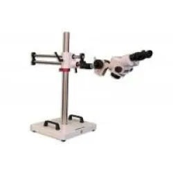 Meiji Techno EMZ-5 Zoom Stereo Microscope with MA502 Eyepieces and BAS-3 Boom Stand, 3 of 5