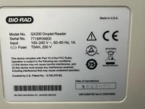 Bio-Rad QX200 Droplet Reader for Droplet Digital PCR Analysis, 3 of 4