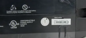 CyberPower CP1500PFCLCDa Battery Backup Power Supply 120V 50Hz/60Hz, 4 of 8