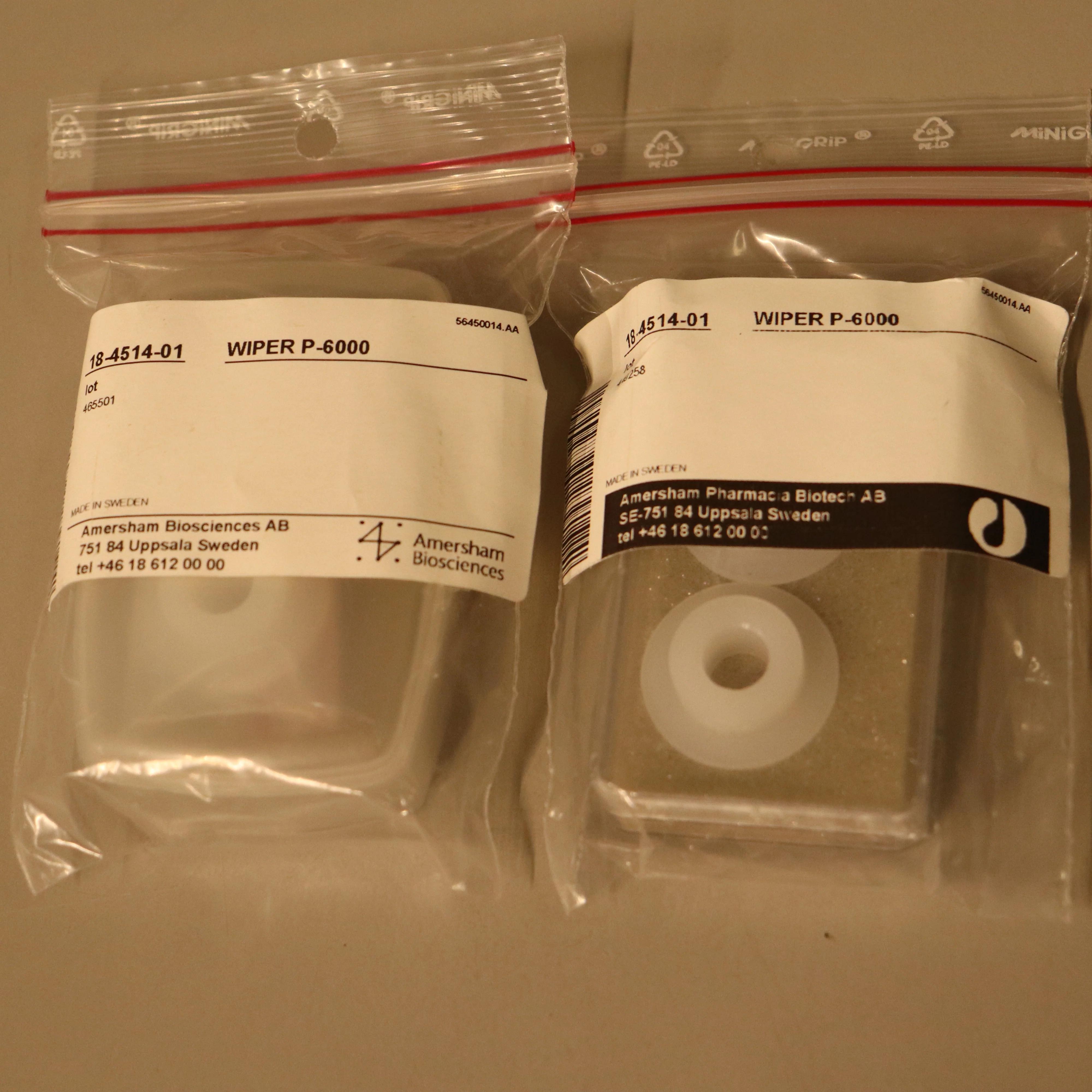 GE Amersham P-6000 Pump Replacement Wiper 18-4514-01 (2-Pack)