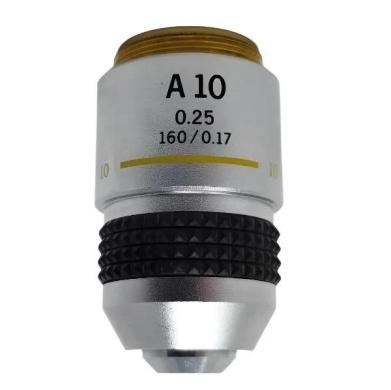 Olympus Microscope Objective A 10x 0.25 160/0.17 CH CH2-cover