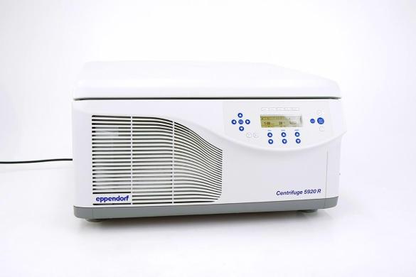 Eppendorf 5920R Refrigerated Centrifuge with S-4x Universal-Large Rotor-cover