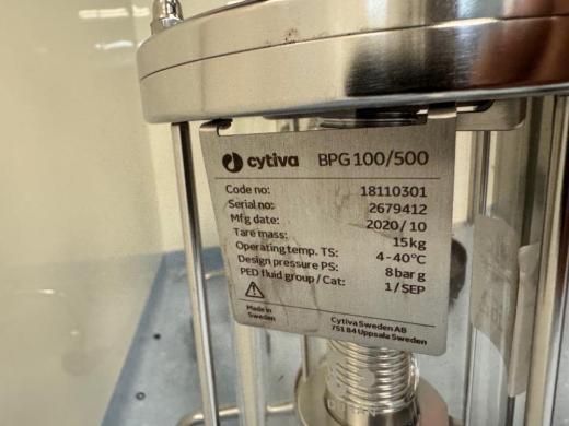 Cytiva BPG100/500 Stainless Steel and Glass Preparative Chromatography Column-cover