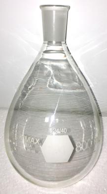 Kimble 25165-800 KIMAX 800mL Single Neck Recovery Flask with Square Joint Bead-cover