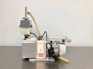Edwards E1M18 Oil-Sealed Rotary Vane Vacuum Pump for Laboratory and Industrial Use, 4 of 11