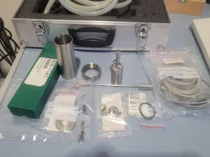 Thermo Haake Viscotester 550 Rotational Viscometer with PK 100 D Plate-Cone Measuring System, 8 of 10