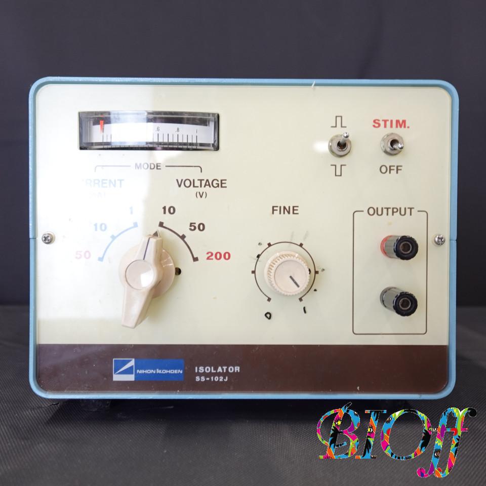 Nihon Kohden SS-102J / 88-102J Benchtop Isolation Amplifier and Stimulator