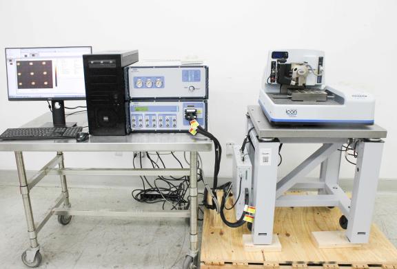 Bruker NanoScope V Dimension Icon Atomic Force Microscope with Motorized Stage and Anti-Vibration Table-cover