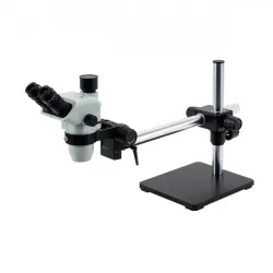 Accu-Scope 3075 Binocular Zoom Stereo Microscope on Boom Stand, 2 of 2