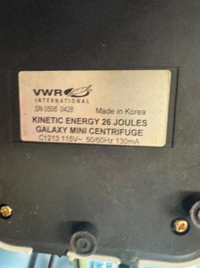 VWR Galaxy Mini Centrifuge Model C1213 for Rapid Sample Processing-cover