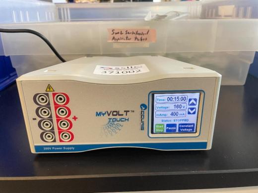 Accuris MyVolt Touch 300V Electrophoresis Power Supply for Precision Gel Electrophoresis-cover