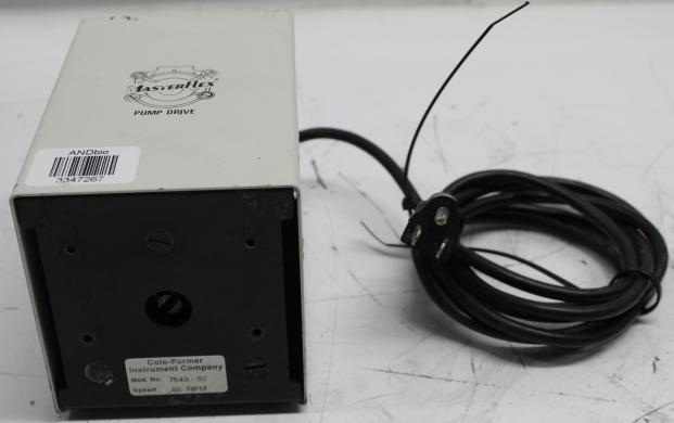 Cole Parmer MasterFlex Peristaltic Pump Drive 7543-60 with 60 RPM Fixed Speed and Stainless Steel Construction-cover