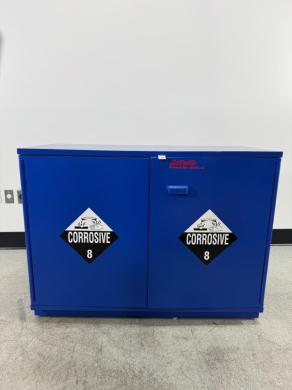 SciMatCo Corrosive Storage Cabinet with Dual Doors for Secure Hazardous Material Storage-cover