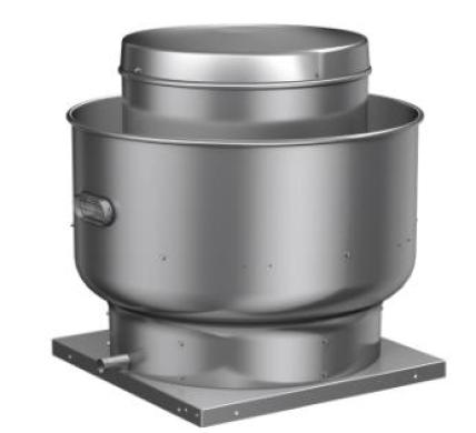 Greenheck CUE-101HP-V6-4-X Centrifugal Upblast Roof/Sidewall Exhaust Fan-cover