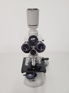 Zeiss 47 09 14 Fluorescence Microscope with Zeiss Power Supply and Light Box-cover