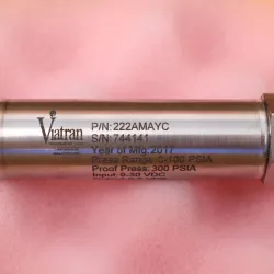 Viatran Model 222AMAYC Compact Pressure Transducer 0-100PSIA Range, 3 of 5