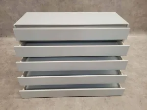 S+B 5-Drawer Plinth Cabinet, Ice Blue, 2 of 2