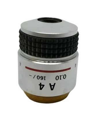 Olympus APlan 4x Microscope Objective Lens-cover