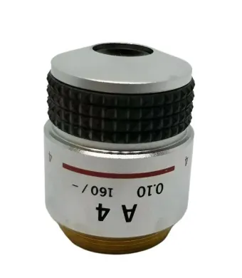 Olympus APlan 4x Microscope Objective Lens
