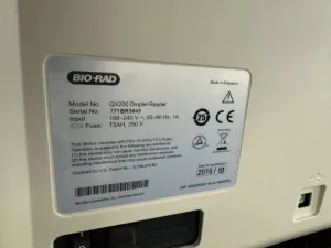 Bio-Rad QX200 Droplet Reader for Digital PCR Analysis, 2 of 2