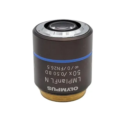 Olympus LMPlanFL N 50x BD Brightfield and Darkfield Microscope Objective