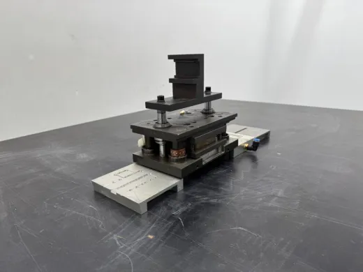 Custom Pneumatic Bench Press with Interchangeable Tooling Inserts for Precision Prototype Assembly