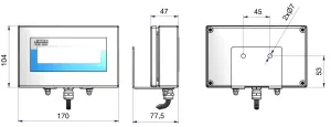 Radwag WD-4/3 Additional Display, 2 of 2