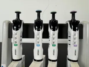 INTEGRA Biosciences Multichannel Pipettes Set with Stand, 20 µL to 1 mL Volumes, 2 of 2