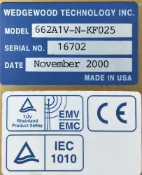 Wedgewood 662 UV Absorbance Analyzer for Process Liquids, 4 of 4