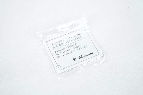 Shimadzu 201-35183 Aluminum Gaskets for G-Type Chromatography Fittings, Pack of 100-cover