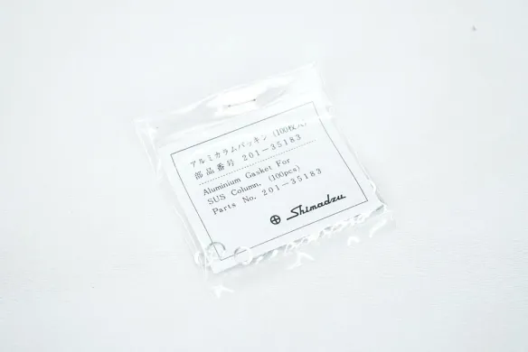 Shimadzu 201-35183 Aluminum Gasket for G-Type Fittings, Pack of 100